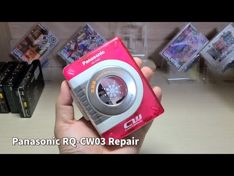 完動品★Panasonic 透明 RQ-CW03 ステレオカセットプレーヤー RQ-CW03 概要 - ヘッドホンステレオ | オーディオ | Panasonic