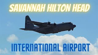 (4K) SAVANNAH HILTON HEAD INT'L AIRPORT | PLANE SPOTTING | SPECIAL EDITION #AVIATION 02/16/23.