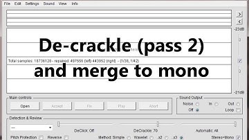 Transferring a 78 record with ClickRepair software