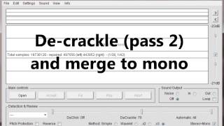 Transferring a 78 record with ClickRepair software