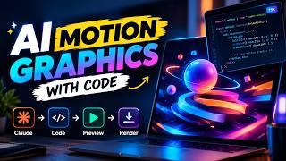 How to Create AI Motion Graphics with Code (No Coding Experience)