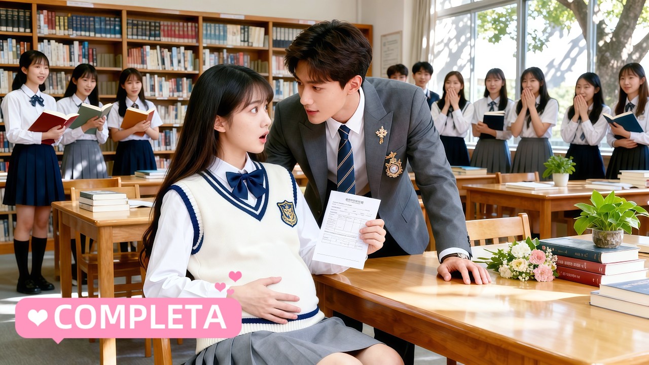 💗O CEO não gostava de contato físico com mulheres, mas beijou essa estudante e ela engravidou!