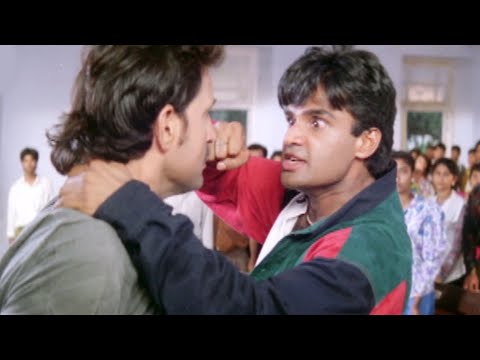 चाटा मारने पर सुनील शेट्टी को आया गुस्सा - #sunilshetty #kirankumar जबरदस्त एक्शन सीन - गद्दार