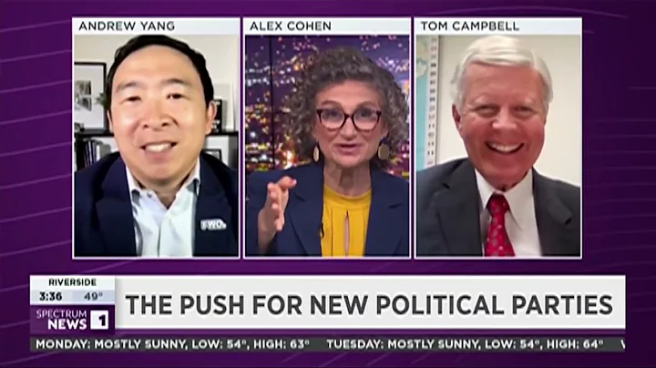 FWD Co-Chair Andrew Yang & Common Sense Party Chair Tom Campbell on Inside the Issues w/ Alex Cohen.