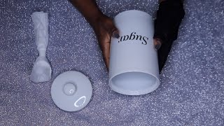 SUGAR CANISTER ASMR CHEWING GUM SOUNDS