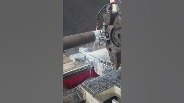 3mLong shaft turning on cnc machine #vmcmachining #companylogo #vmc #automobile