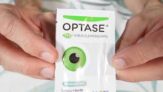Quick Review: Optase Eyelid Cleansing Wipesw/ Tea Tree Oil, Aloe Vera