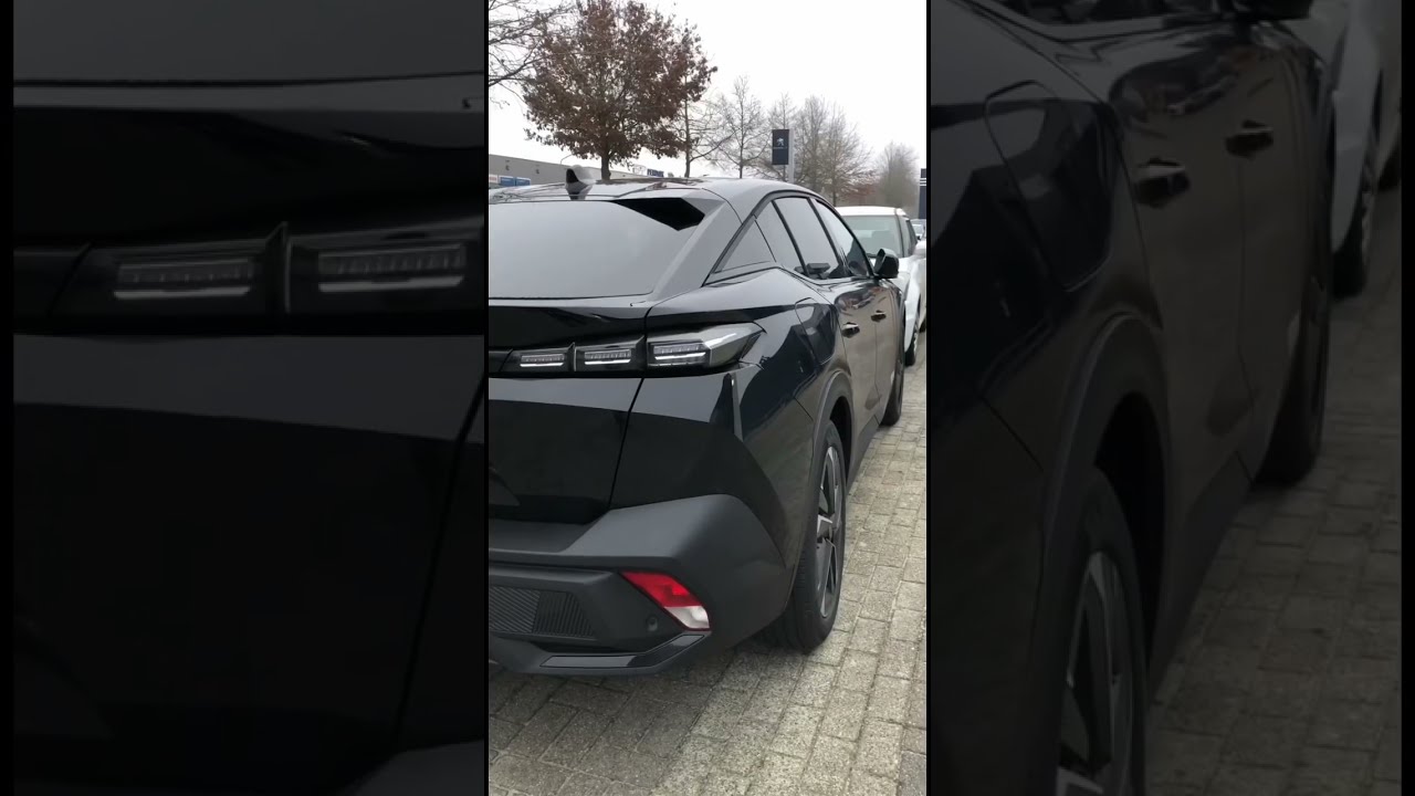 2023 Peugeot 408 Allure Pack Light Show Black Perla Nera 