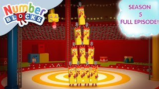 @Numberblocks- Circus of Threes 🎪| Season 5 Full Episode 17 | Learn to Count