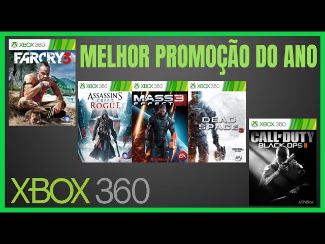 PROMOÇÃO SEMANAL GAMES XBOX 360/ONE/SERIES I Só a raspa do tacho 