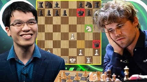 Over Thinking chess Game : 99 By Magnus Carlsen vs Lê Quang Liêm #chess #chesscom #checkmate
