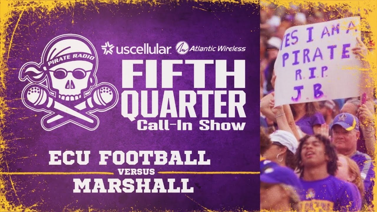 US Cellular 5th Quarter Postgame Call In Show ECU vs Marshall YouTube