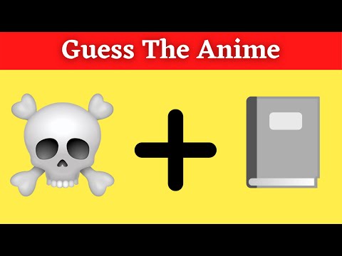 ANIME Emoji Quiz (Guess The Anime 2021) Ultimate Anime Quiz