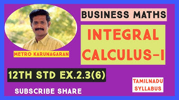 12th BM Ex.2.3(6) Integrate with respect to x (1-1/x^2) e^ (x+1/x)