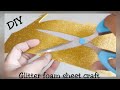 DIY/Christmas decor/Christmas ornament Tutorial/Glitter foam sheet craft/Foamiran/Art & Craft