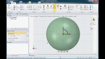 How to unfold a sphere with SpaceClaim / SMOPlus