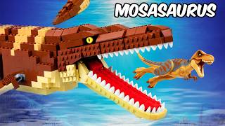I Built a Giant LEGO Mosasaurus | RIAM Bricks