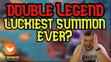 Double Legend Summon! This Is CRAZY LUCK! - Infinite Magicraid