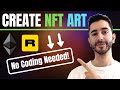 How To Create NFT Art With No Coding Experience Using Rarible!