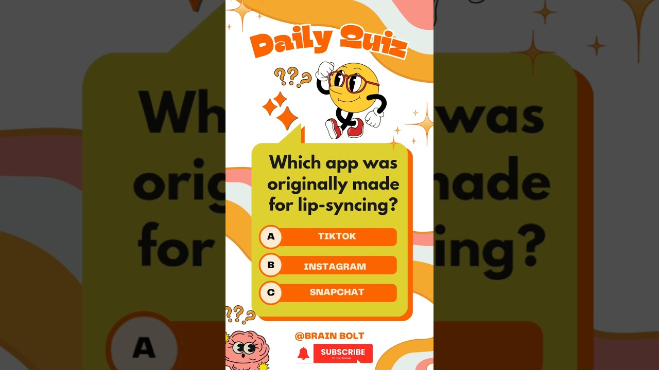 Daily Quiz Time! ⏳⏱️ | Brain Bolt | Fun Quiz | 