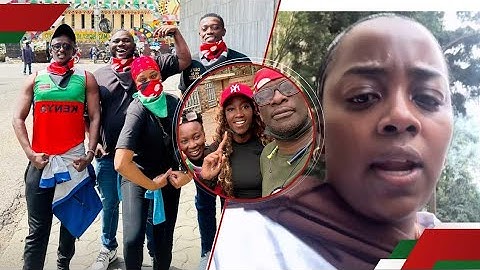 Kenyan Celebs Join June 25 Protests: Njugush, Jackie Matubia & More in Nairobi