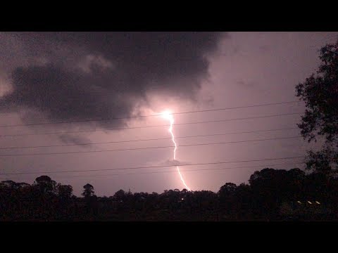Lightning Western Sydney 9th Februay 2018