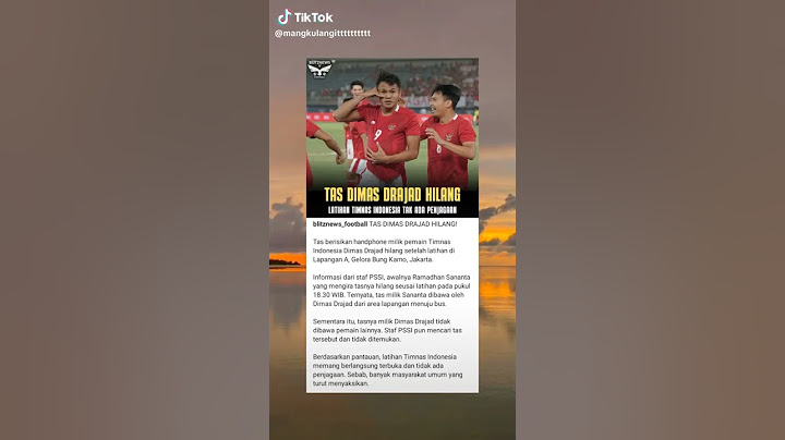 Tas Dimas Drajad hilang pas latihan kedua di GBK😱#dimasdrajad#timnas#timnasindonesia#gbk#