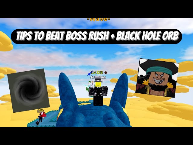 TIPS TO BEAT BOSS RUSH RAID + GET BLACK HOLE ORB!!!