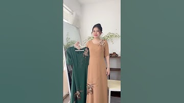 ĐI TIỆC CƯỚI NÊN MẶC TRANG PHỤC NÀO? SÁNG DA, TÔN DÁNG VỚI ÁO DÀI DẠ HỘI  #thoitrangtrungnien