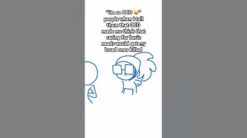 ocd is not a quirk #mentalhealth #ocd #animation #stereotypes