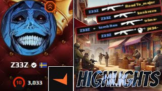 Faceit LVL10 Z33Z Highelo Highlights