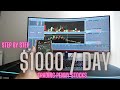 How To Make $1000  Day Trading The Stock Market (Penny Stocks)