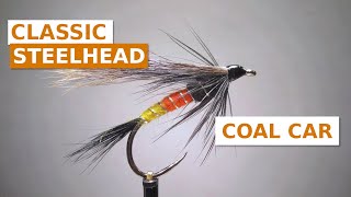 Fly Tying the Coal Car (Classic Steelhead or big Trout Pattern)