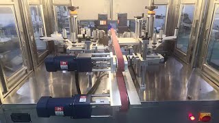 High speed corner labeling machine small boxes counterfeit labels seal labeller