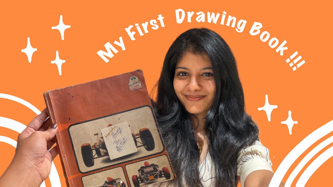 My First Drawing Book 🥹 | Childhood Sketchbook Tour + Art Journey - YouTube
