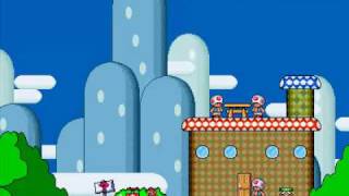 Super Mario Bros X Bloopers: Rocket House