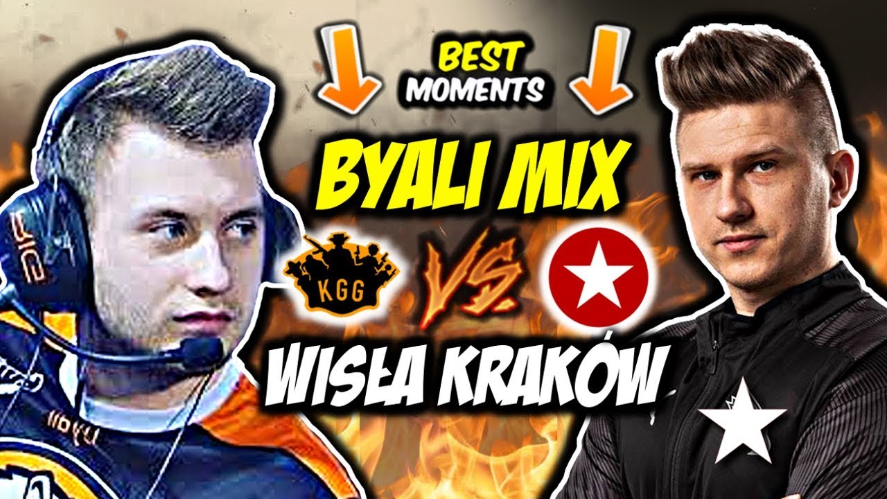 BYALI MIX VS WISŁA KRAKÓW!! JEDQR ACE, BYALI CLUTCH 1vs2, W ...