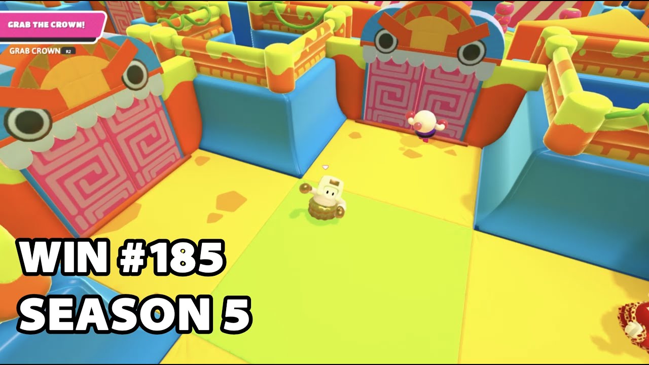 Win 185 Lost Temple Fall Guys Season 5 YouTube