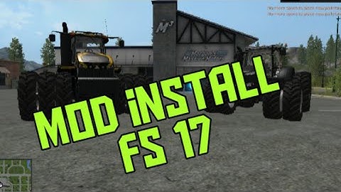 install mods in fs 17, fs 17 me mod install Kaise karte hi,