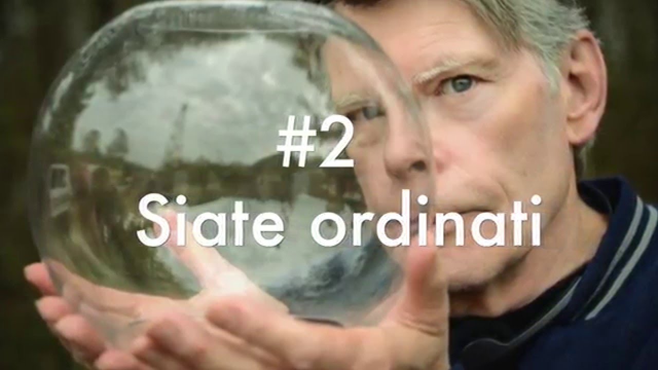 Le 10 regole di Stephen King per scrivere un bestseller: #2 Siate ordinati