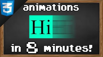Learn CSS animation in 8 minutes 🎞️