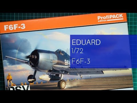 Video: Eduard 7074 F6F-3 Hellcat ProfiPACK (1/72)