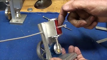 WOBBLER DA STEAM ENGINE how to build pt 5of5 tubalcain