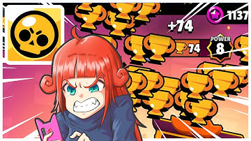 74 Trophies in 10 Minutes - Brawl Stars - [Gameplay Walkthrough] Part 246 (iOS, Android)