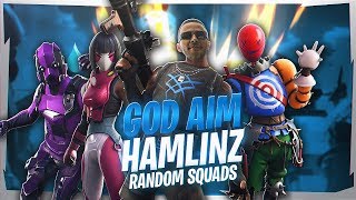 I HAD MY SQUAD SHOOK! HITTING INSANE SHOTS IN RANDOM SQUADS by Hamlinz 340,744 views 4 years ago 17 minutes