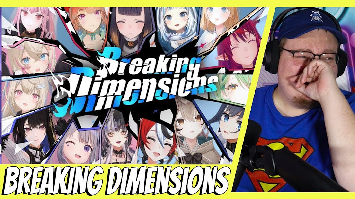 It's Time to CRY | Breaking Dimensions MV REACTION