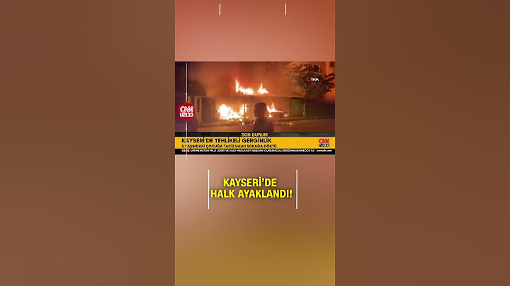 Kayseri'de Halk Ayaklandı! 5 Yaşındaki Çocuğa Taciz Halkı Sokağa Döktü