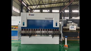 CNC press brake. Hydraulic type. with Cybelec cybtouch 12 controller. servo motor with low noise