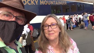 RM-5 Rocky Mountaineer Vacation 2022 Raw Footage Day -TRAIN DAY 1