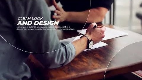 Circle Corporate Slideshow Premiere Pro Templates